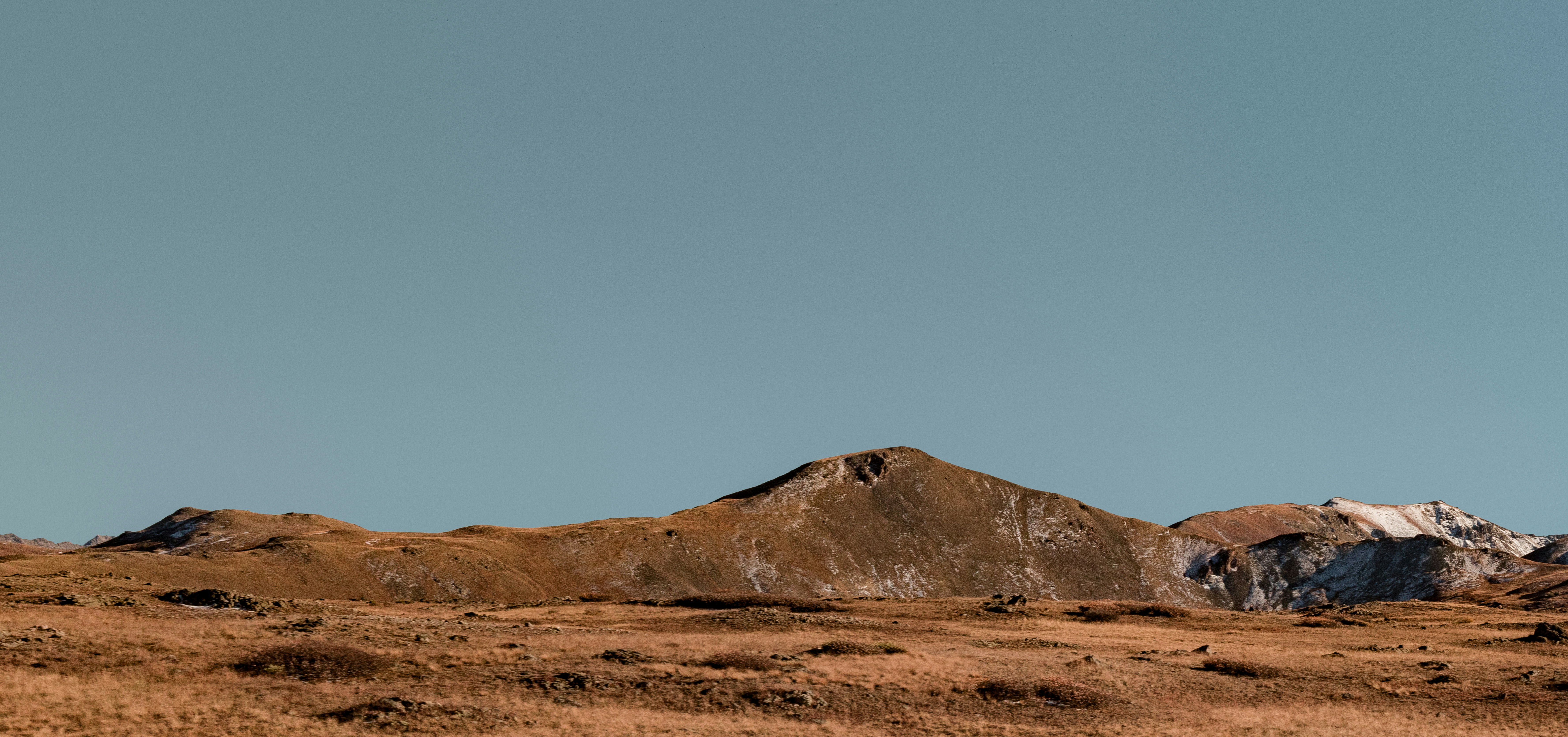 Dry Highland Mountain Landscape