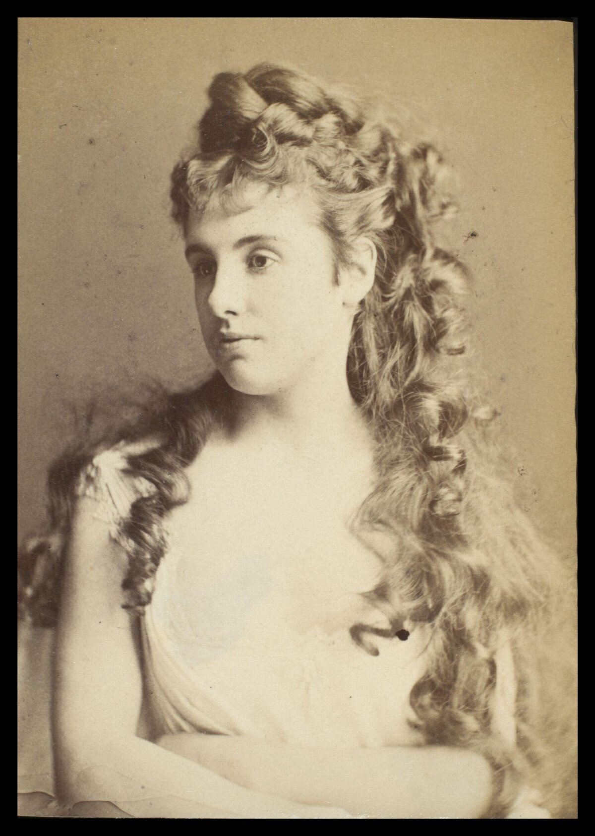 Vintage Portrait of a Young Woman