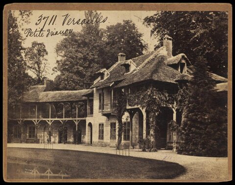 Vintage Photo of Versailles Petite Trianon