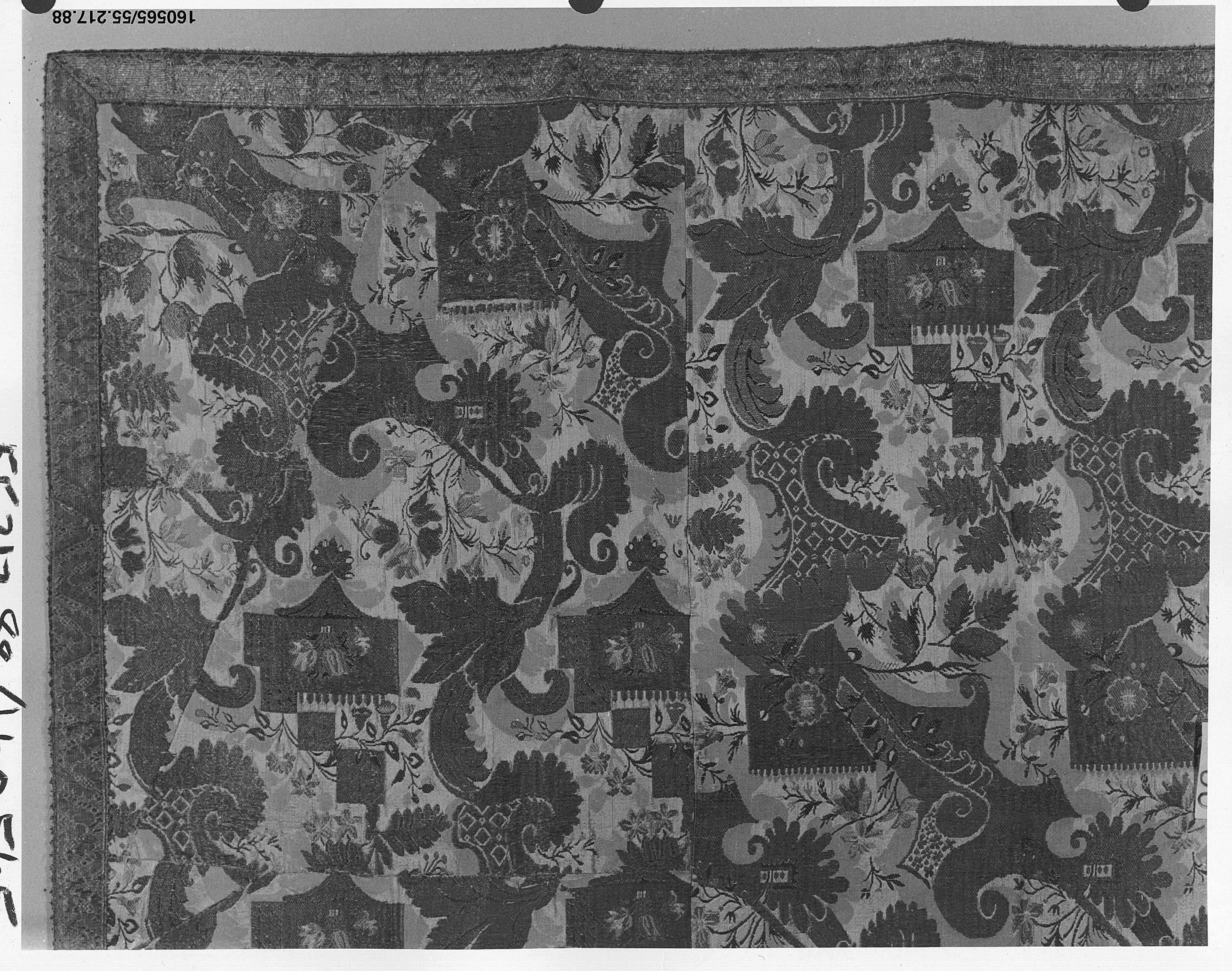 Antique Patterned Woven Textile