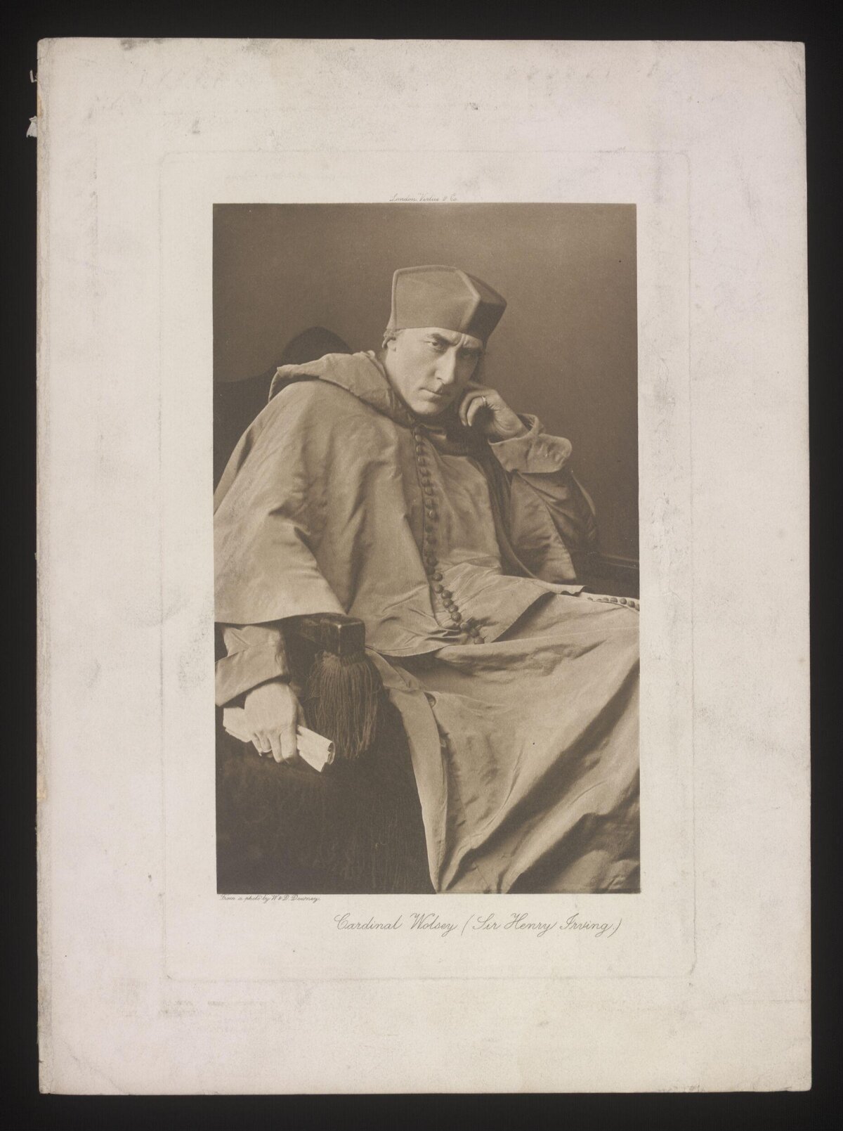 Portrait of Sir Henry Irving as Cardinal Wolsey