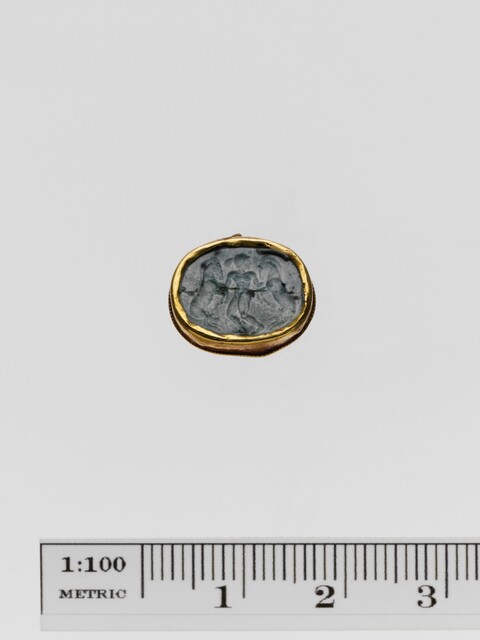 Ancient Intaglio Gem Set in Gold