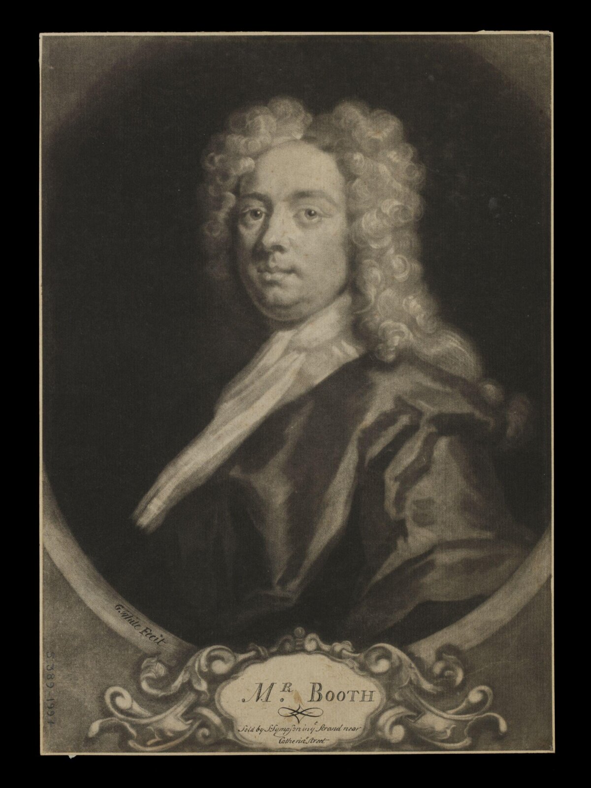 Portrait of Mr Booth