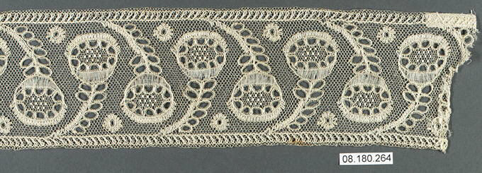 Antique Handmade Lace Border Sample