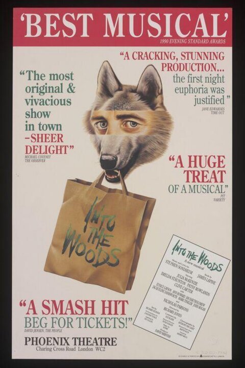 Into the Woods Musical Poster