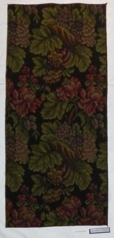 Vintage Floral Pattern Textile