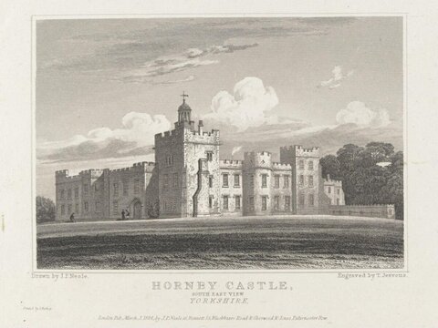 Hornby Castle Southeast View Yorkshire
