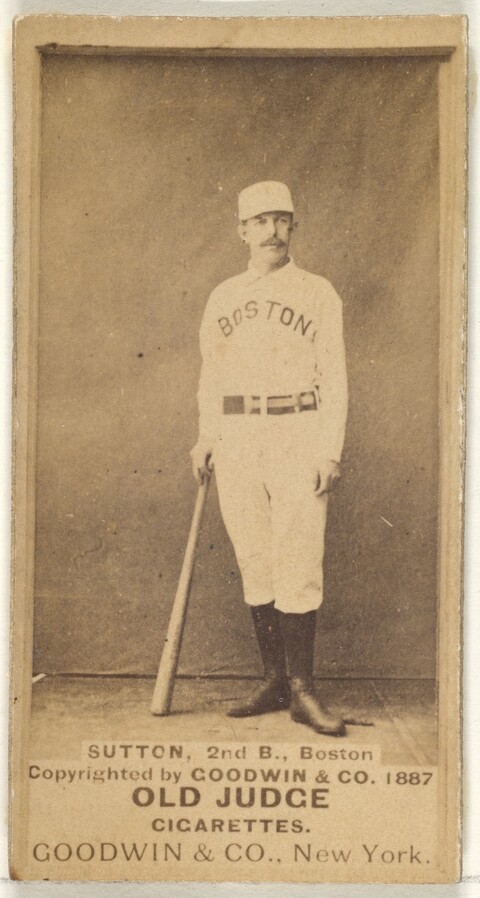 1887 Old Judge Boston Baseball Card