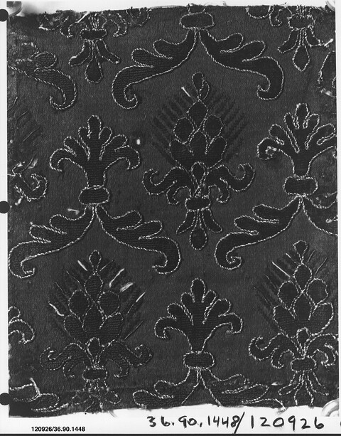 Antique Embroidered Textile Fragment