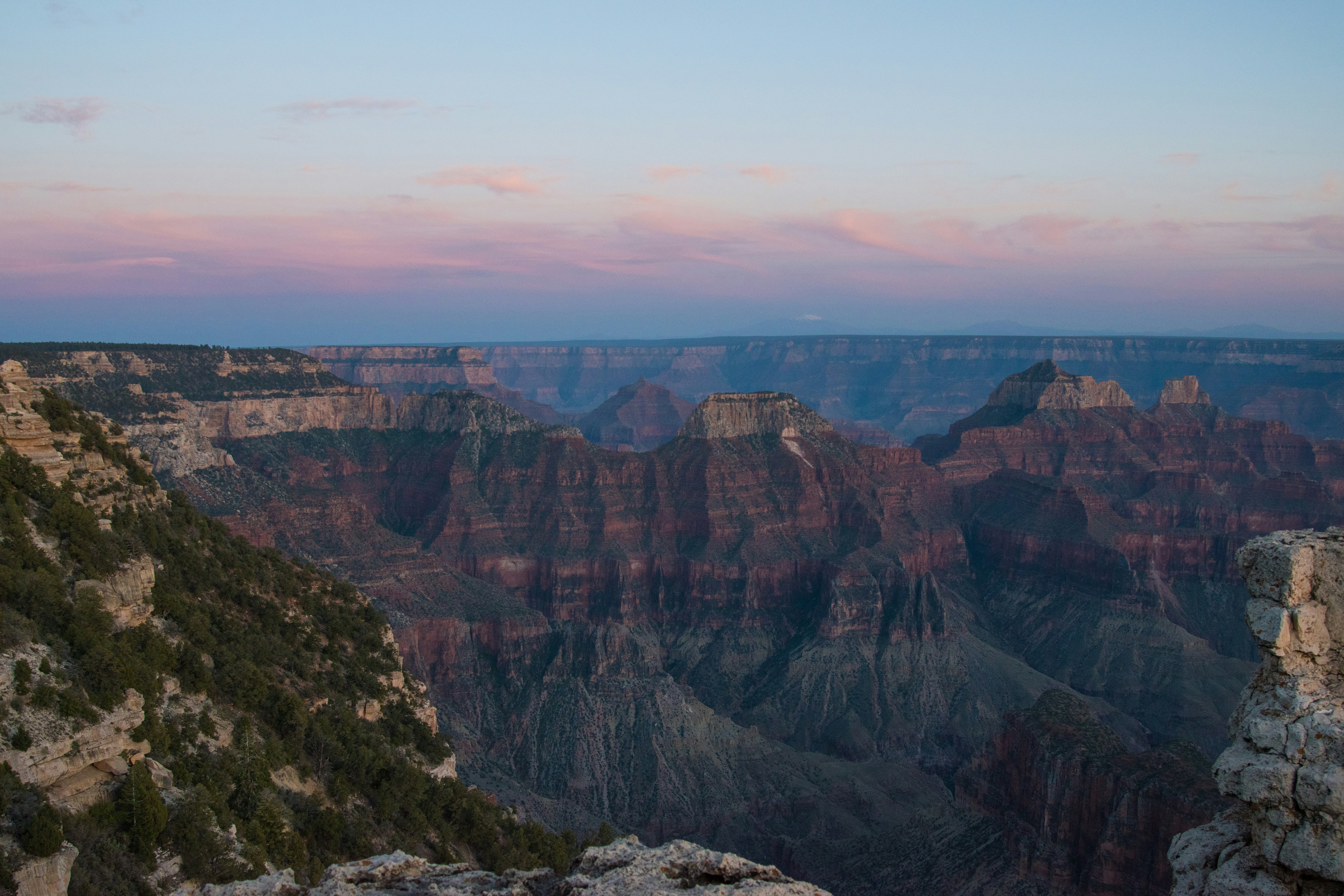 Grand Canyon Twilight View