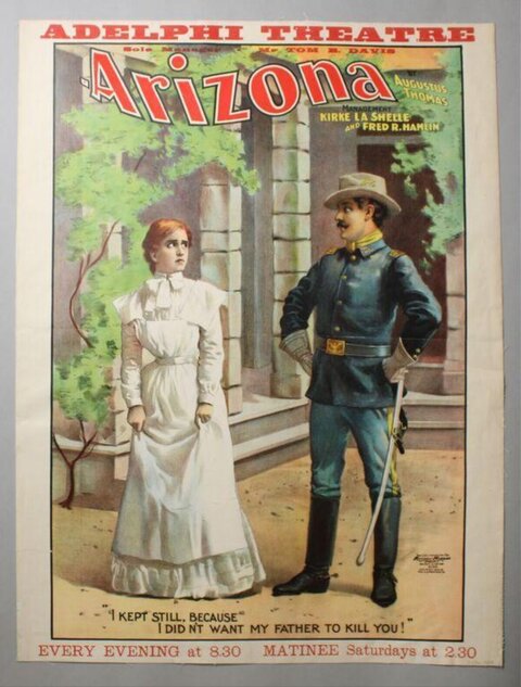 Vintage Arizona Play Poster