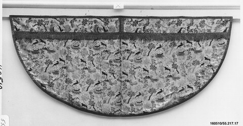 Antique Semicircular Patterned Textile