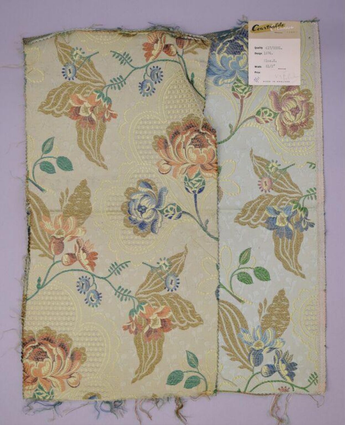 Vintage Floral Fabric Samples