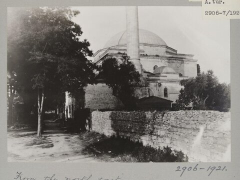 Vintage View of Turkish Mosque