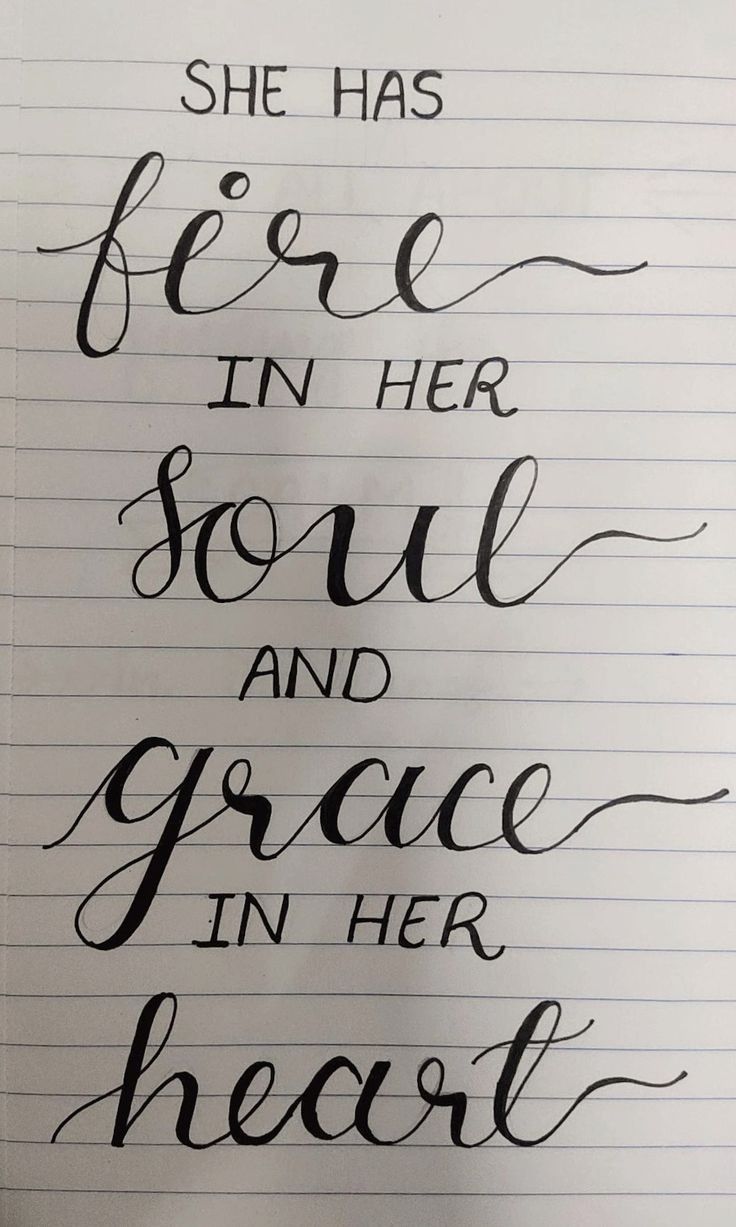 Hand Lettered Inspirational Quote