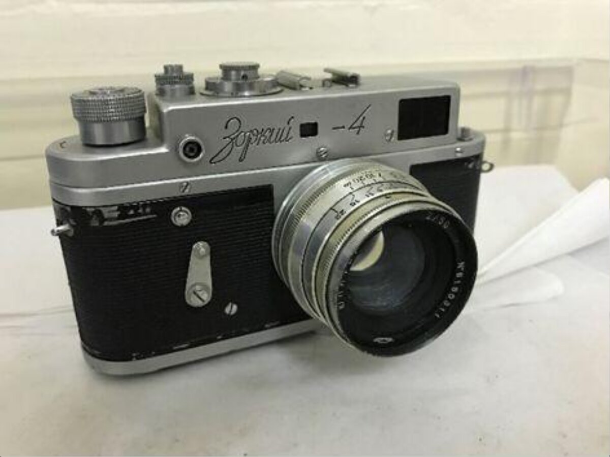 Vintage Zorki-4 Film Camera