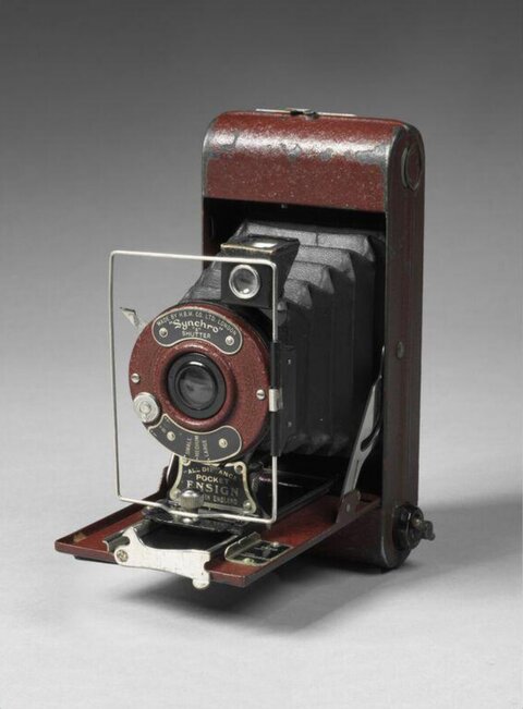 Vintage Ensign Folding Pocket Camera
