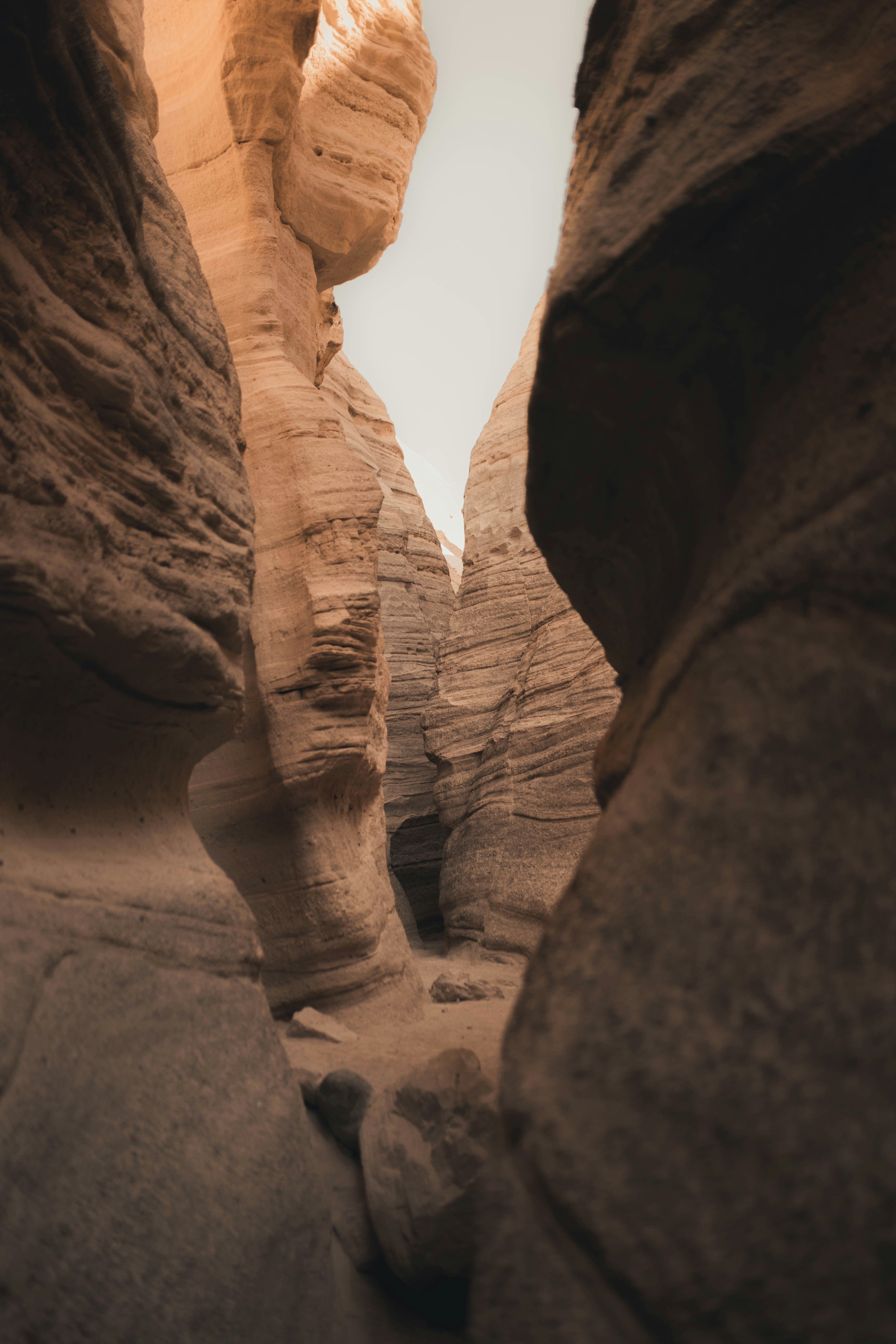 Narrow Sandstone Slot Canyon