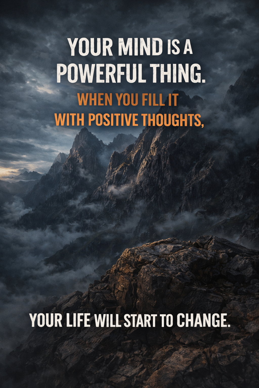 Positive Thinking Motivational Quote