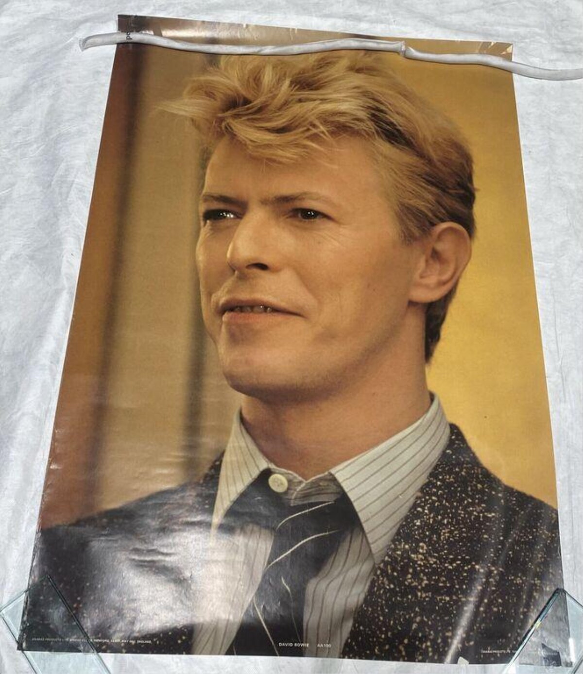 Vintage David Bowie Portrait Poster