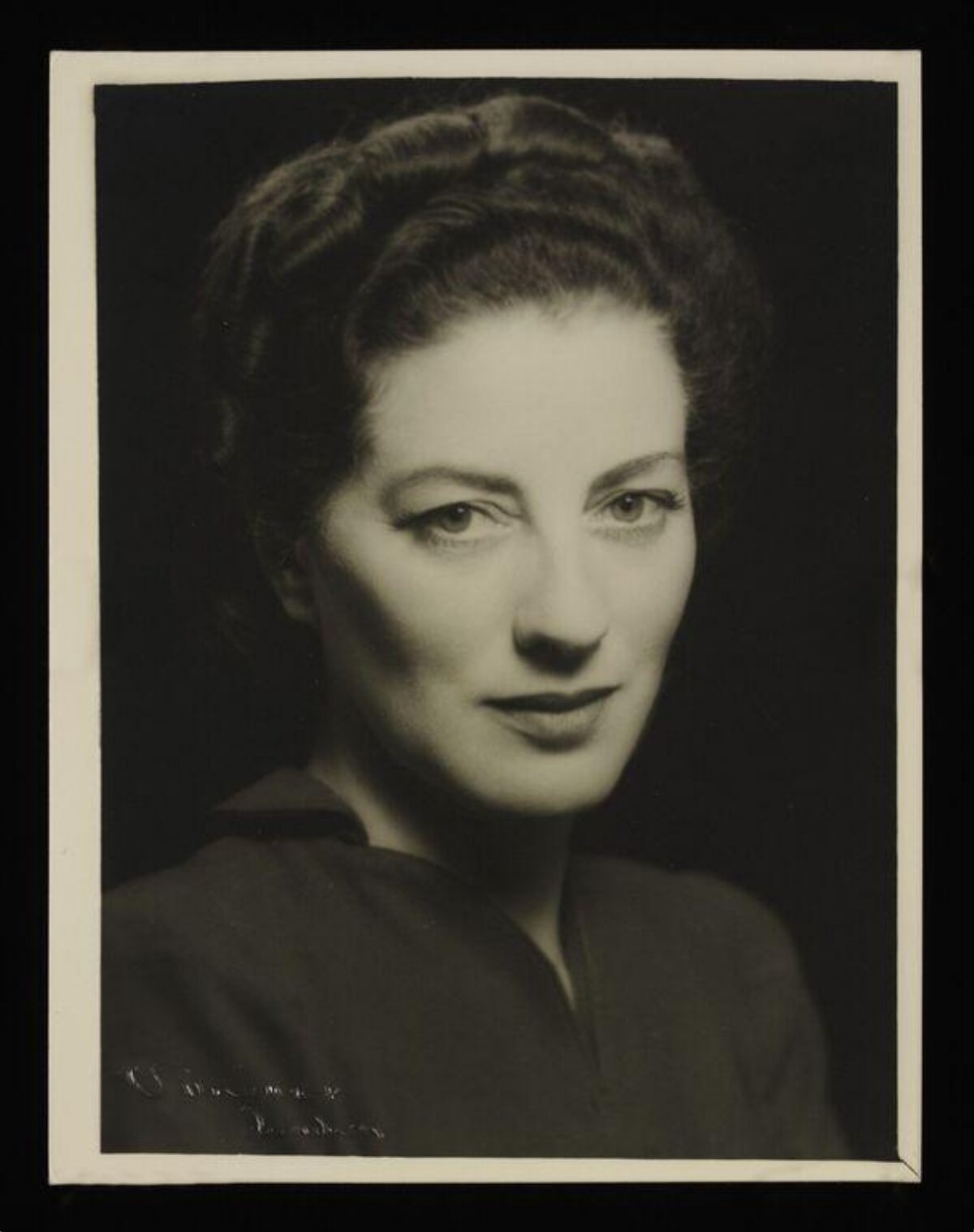 Vintage Studio Portrait of Woman