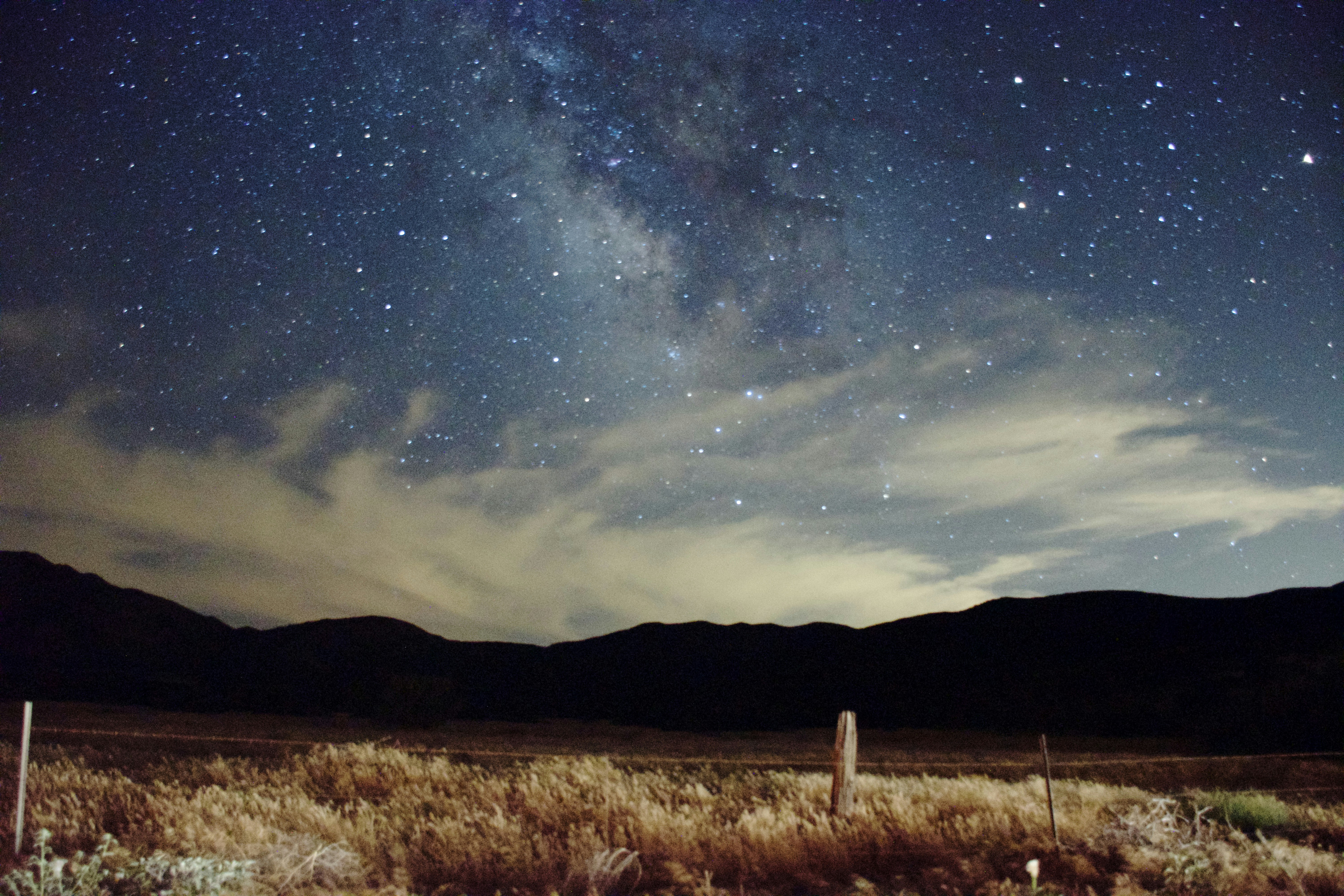 Rural Night Sky with Milky Way