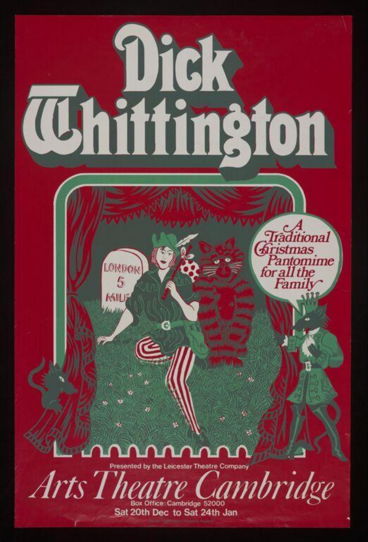 Dick Whittington Pantomime Poster