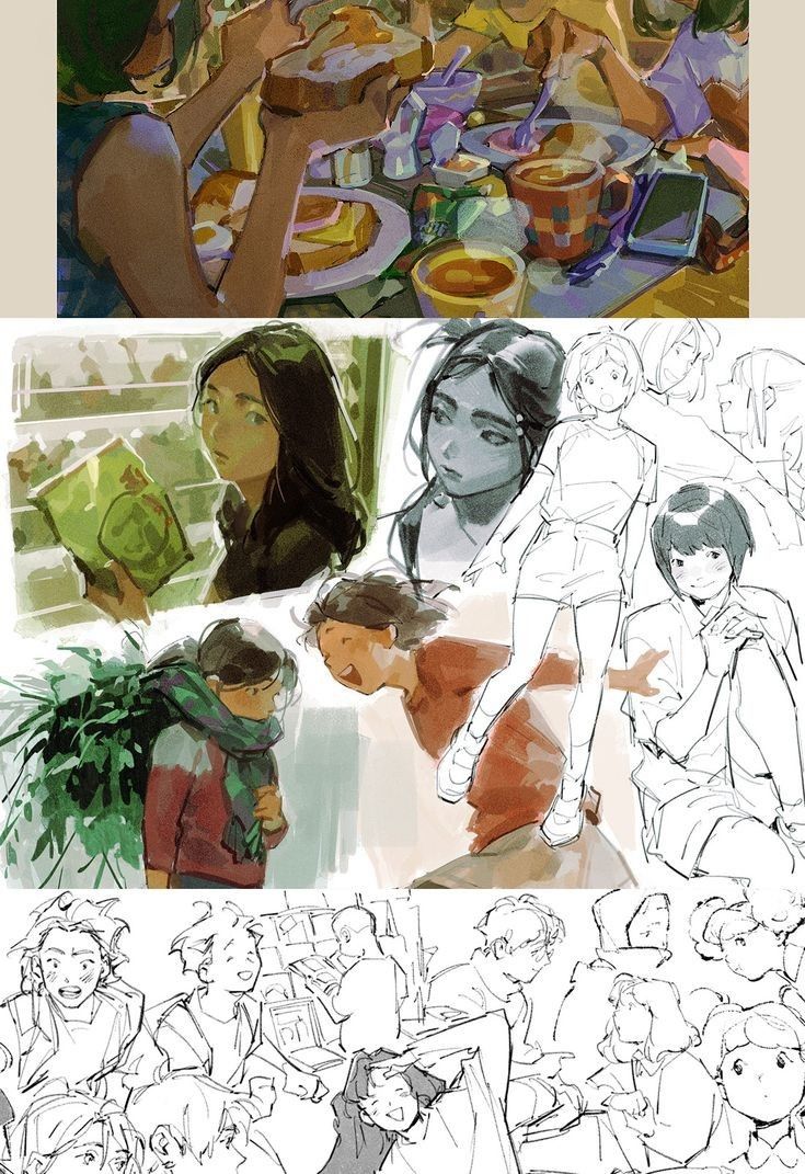 Character and Illustration Sketch Collection
