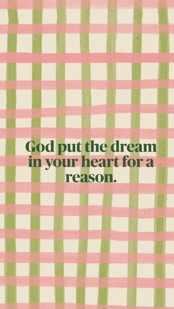 Motivational God Dream Quote Graphic