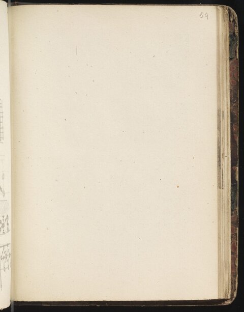 Blank Page 59 of Old Sketchbook