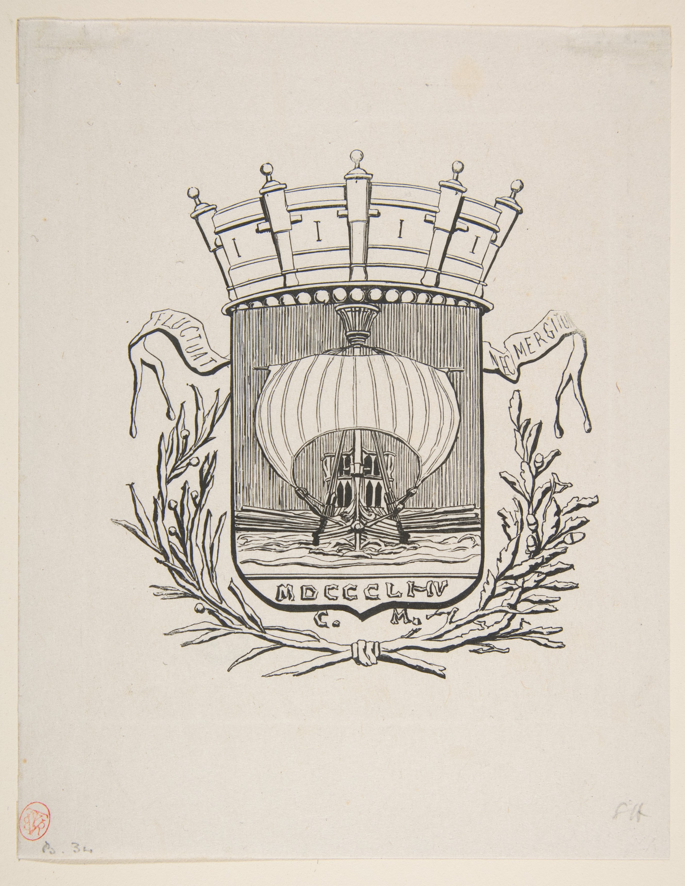 Paris City Coat of Arms