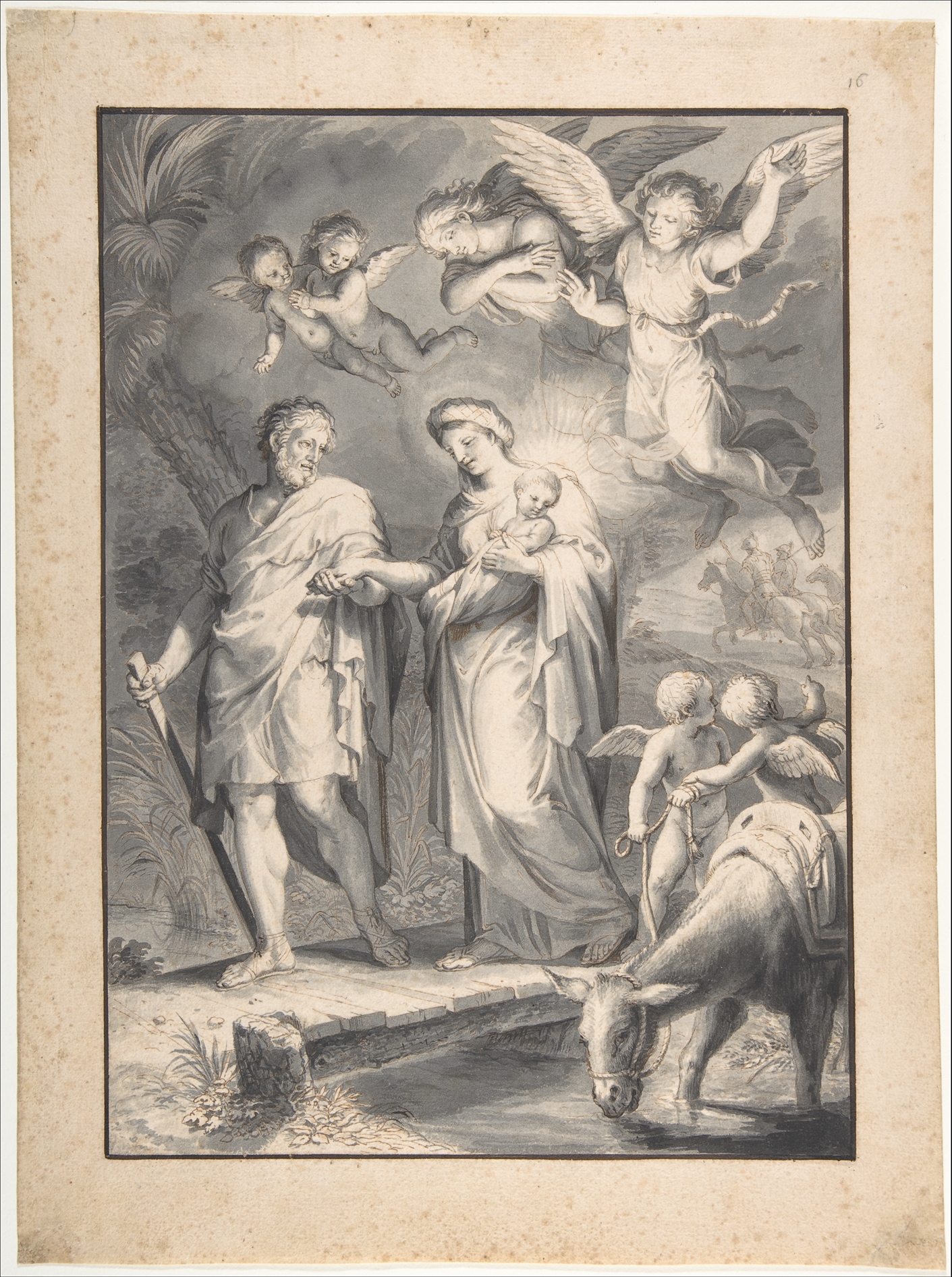 Flight into Egypt Biblical Sketch