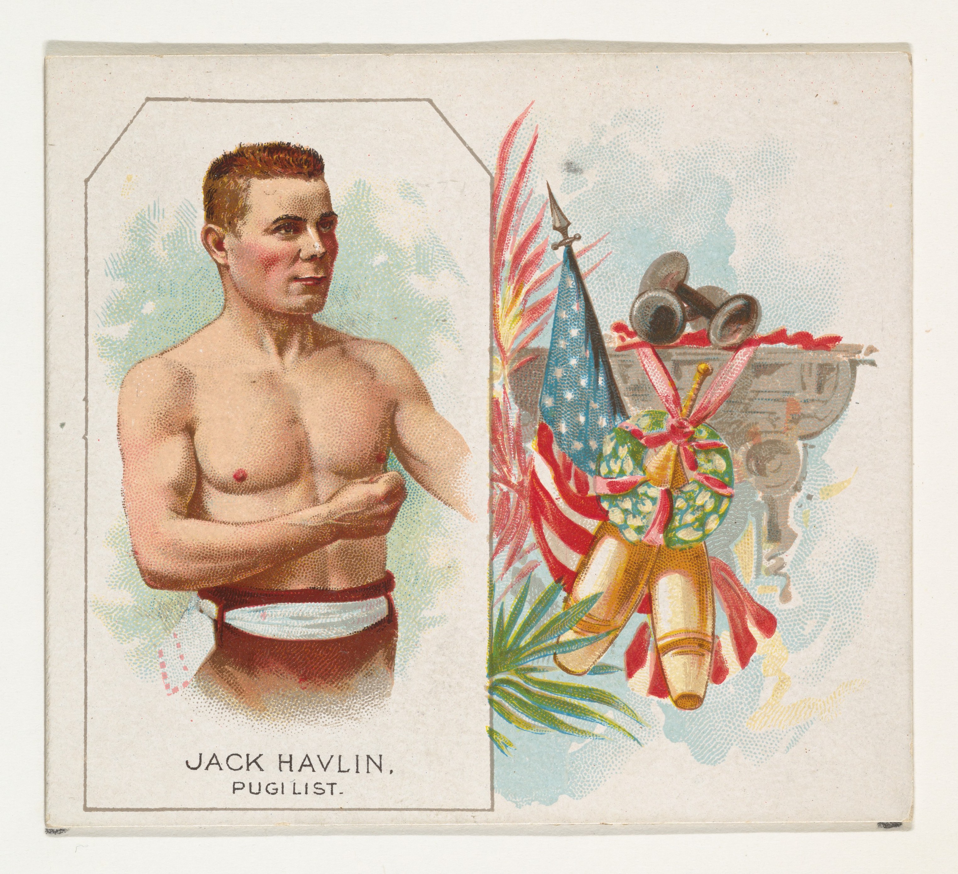 Vintage Jack Havlin Pugilist Card
