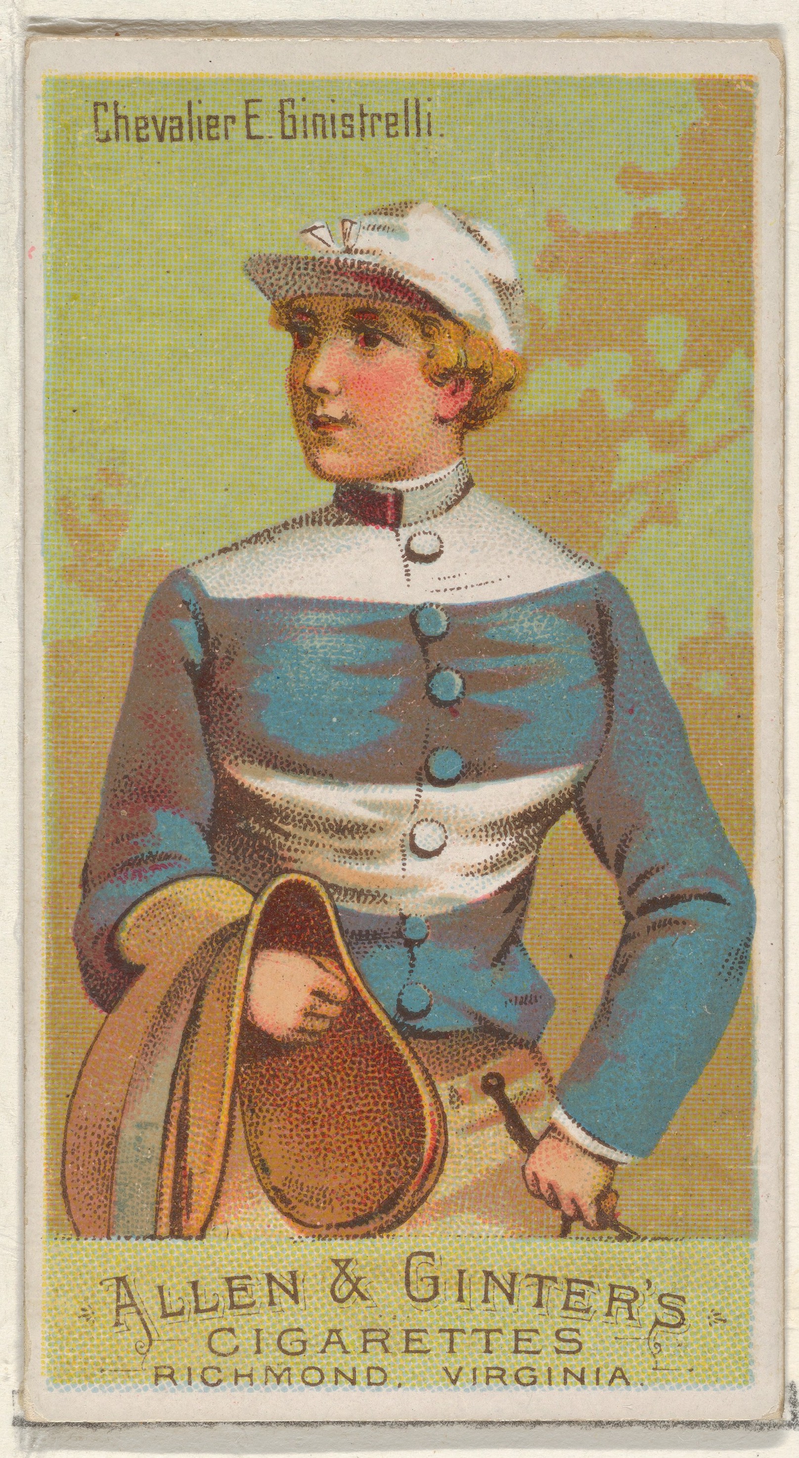 Chevalier E. Ginistrelli Cigarette Card