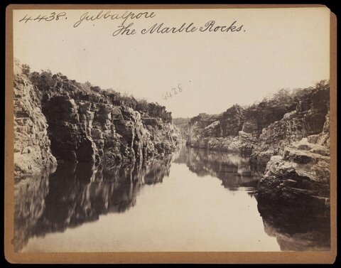Marble Rocks at Jubbalpore