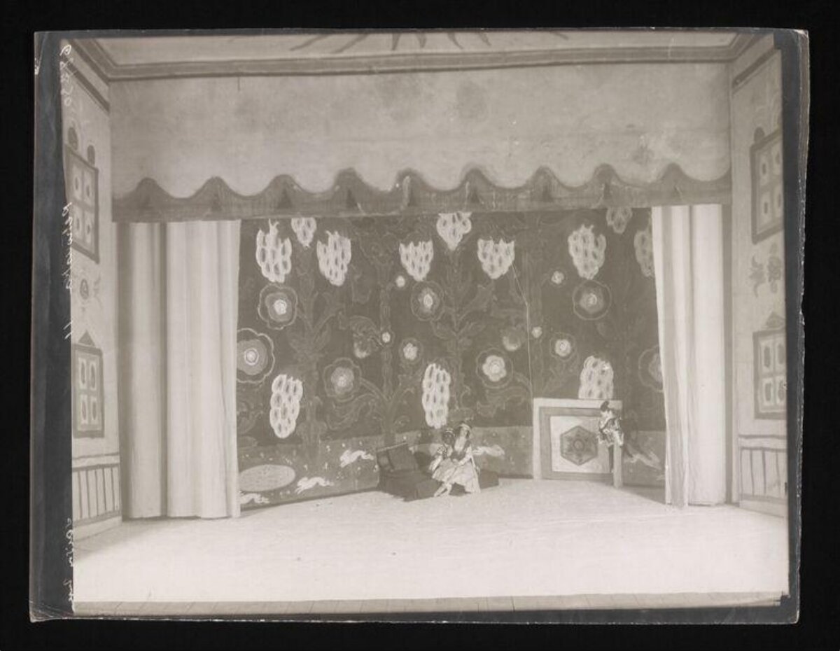 Vintage Theatrical Stage Performance