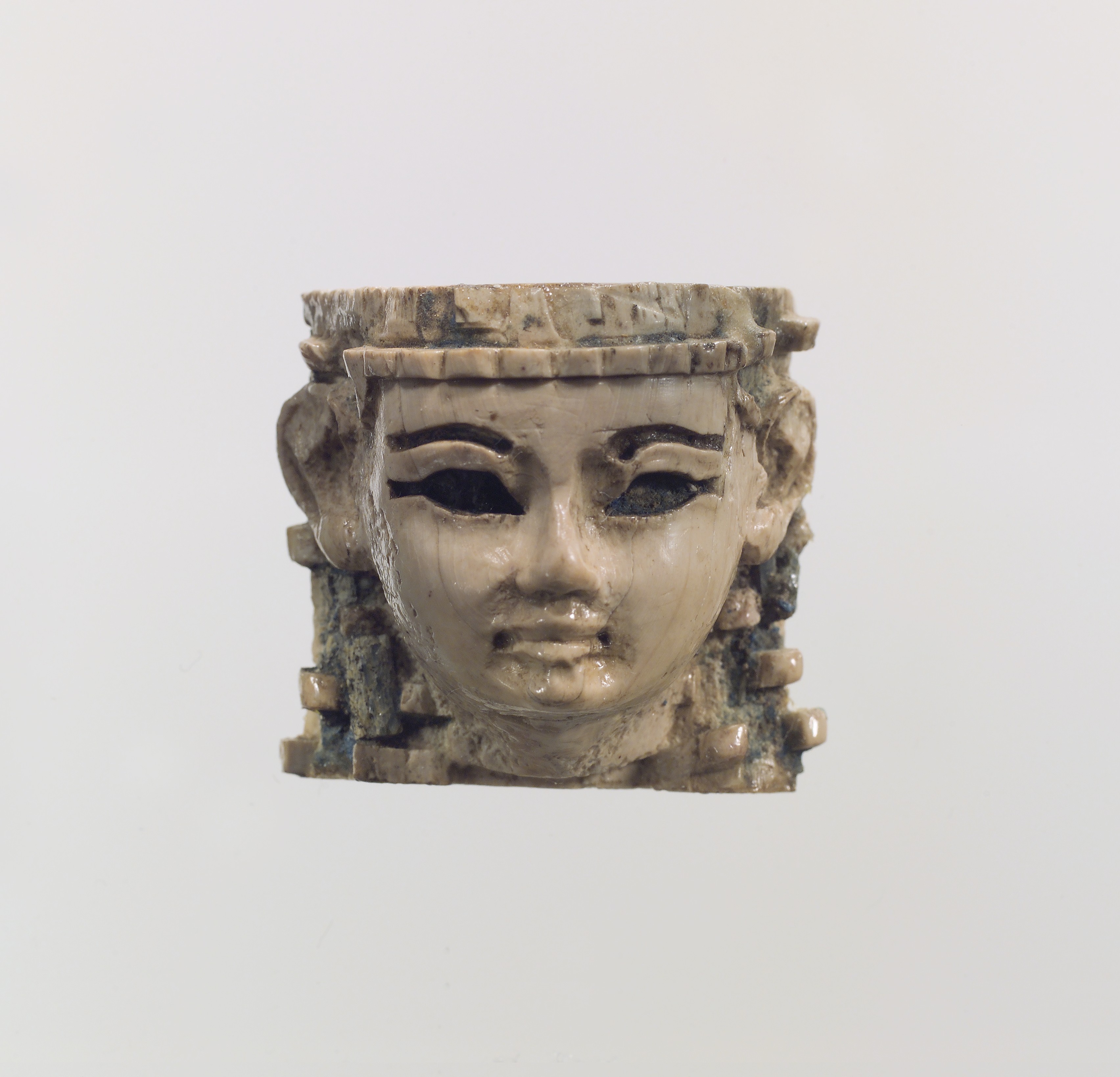 Ancient Carved Human Head Artifact