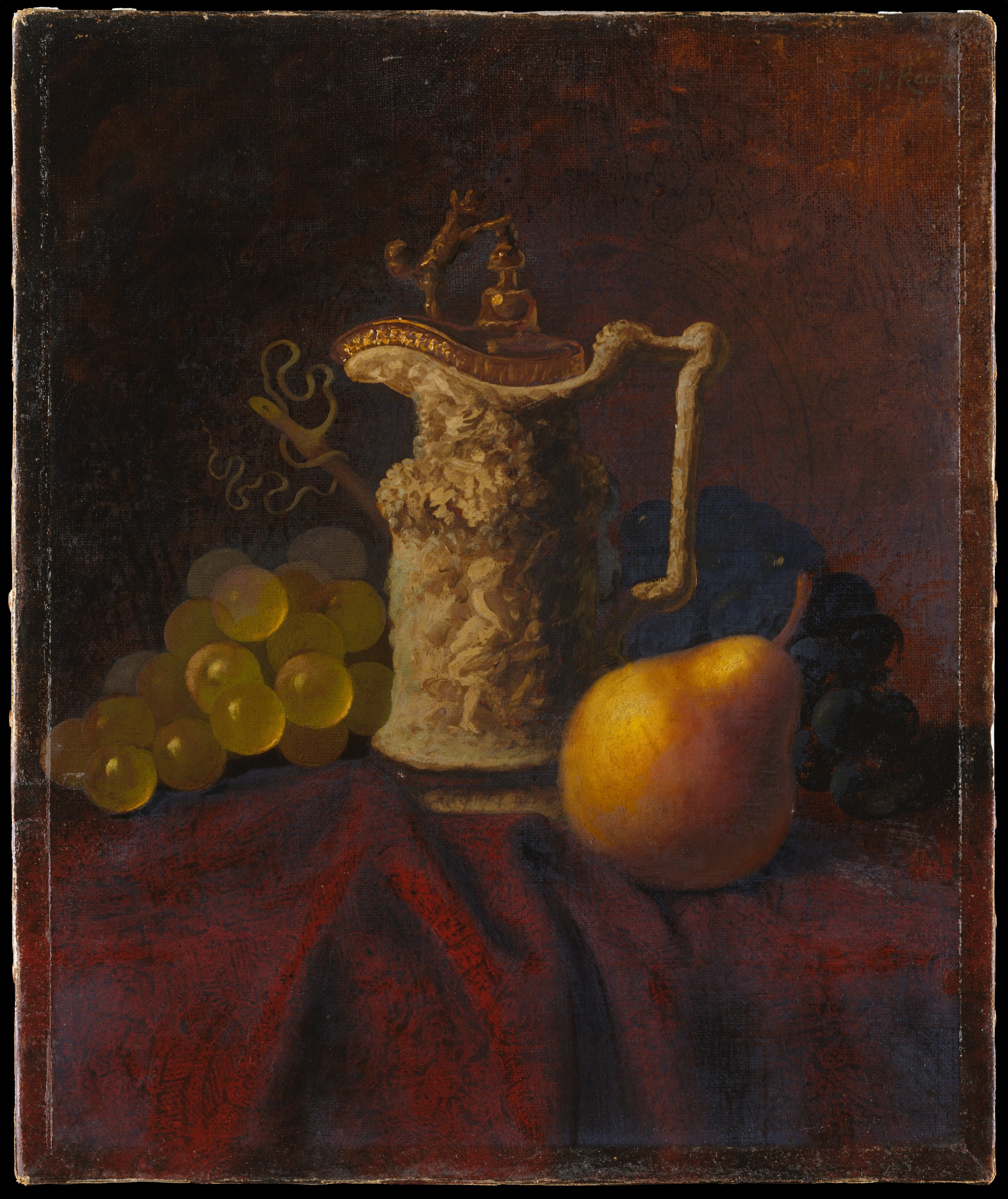 Still Life with Pitcher and Fruit