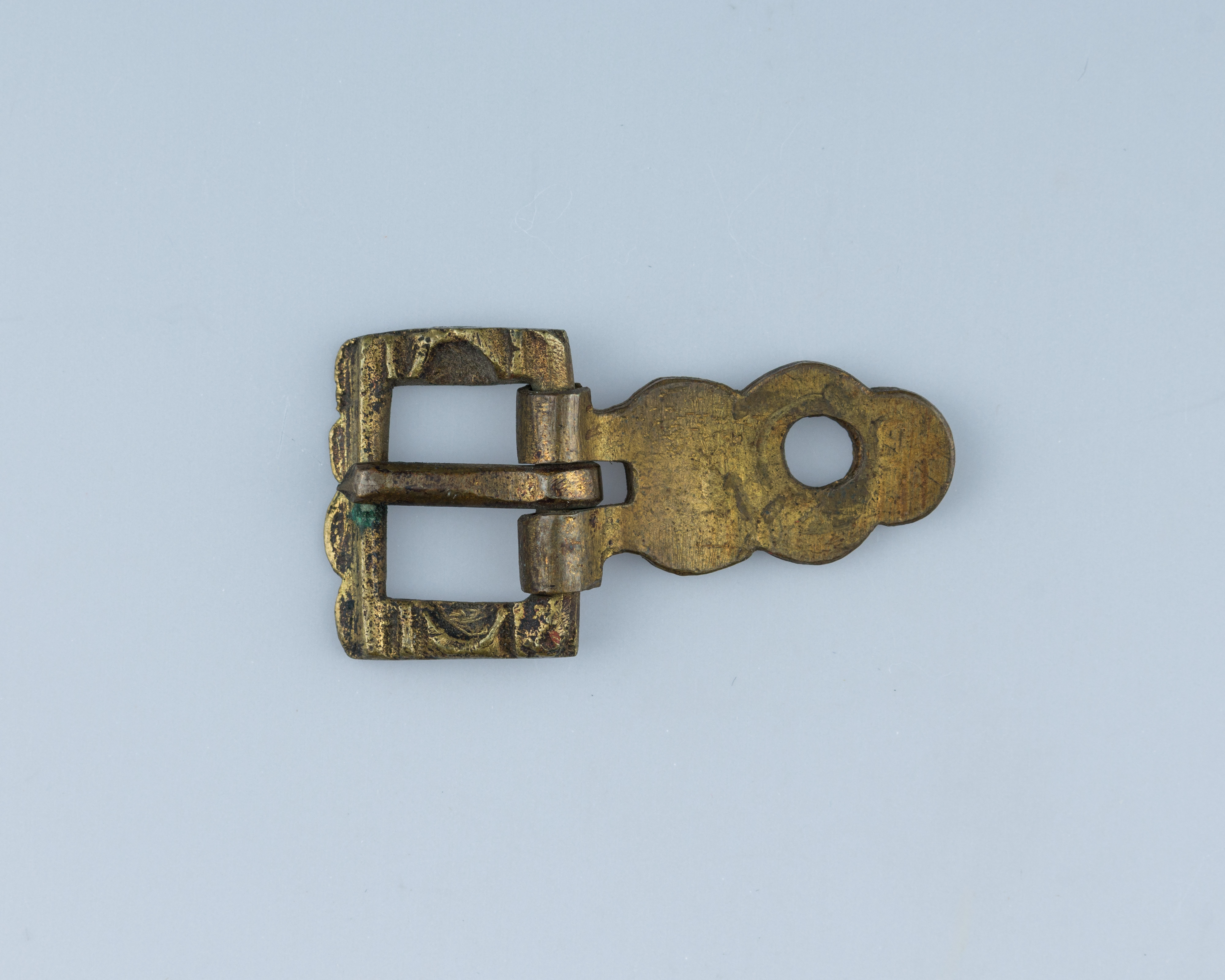 Antique Brass Belt Buckle