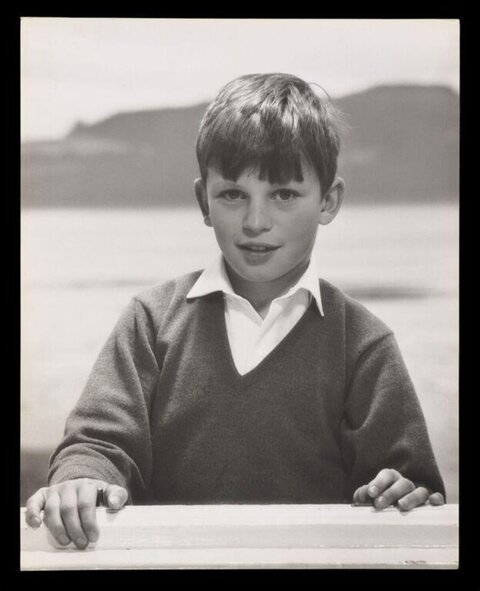 Portrait of Young Boy Outdoors