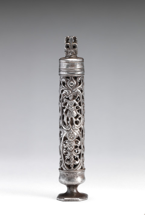 Antique Openwork Carved Silver Case