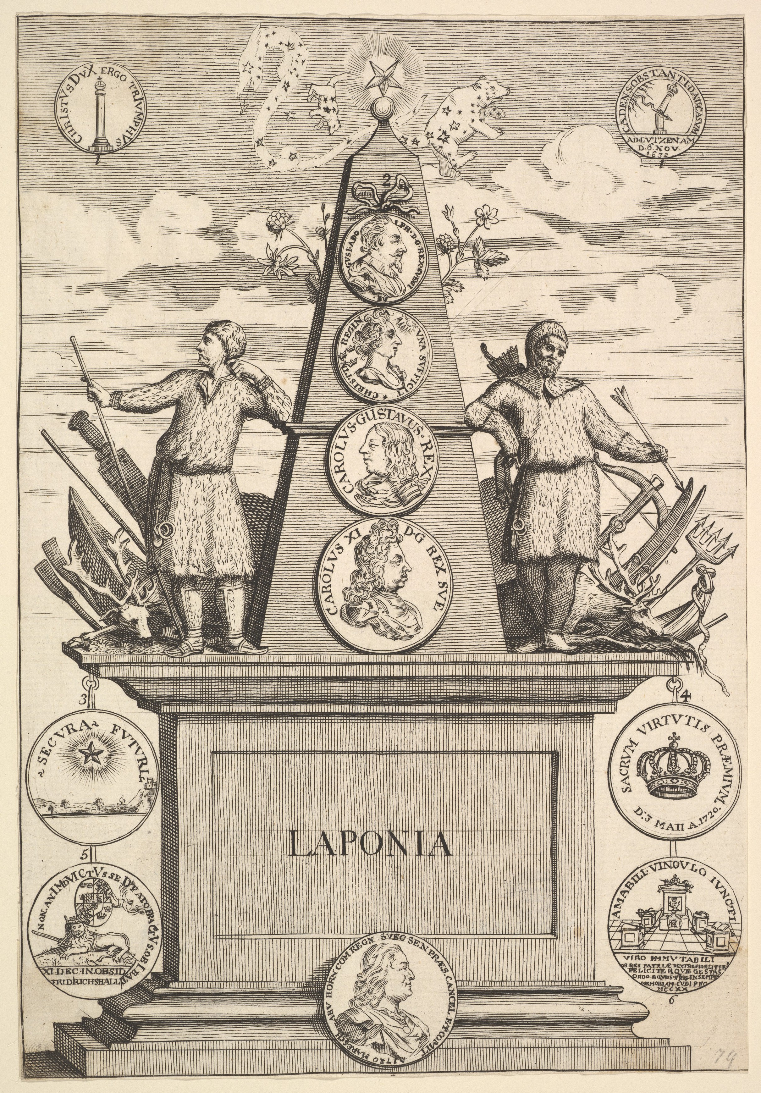 Laponia Commemorative Monument Engraving