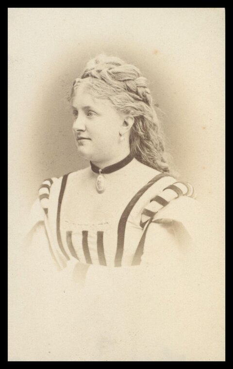 Vintage Studio Portrait of a Woman