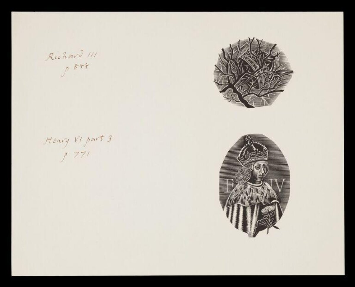 Shakespeare Play Wood Engraving Illustrations