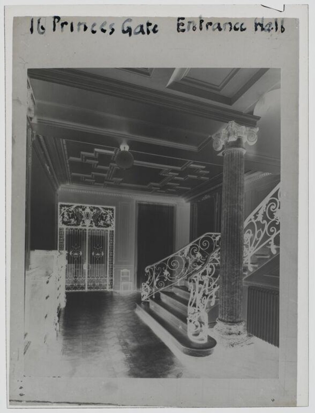 16 Princes Gate Entrance Hall
