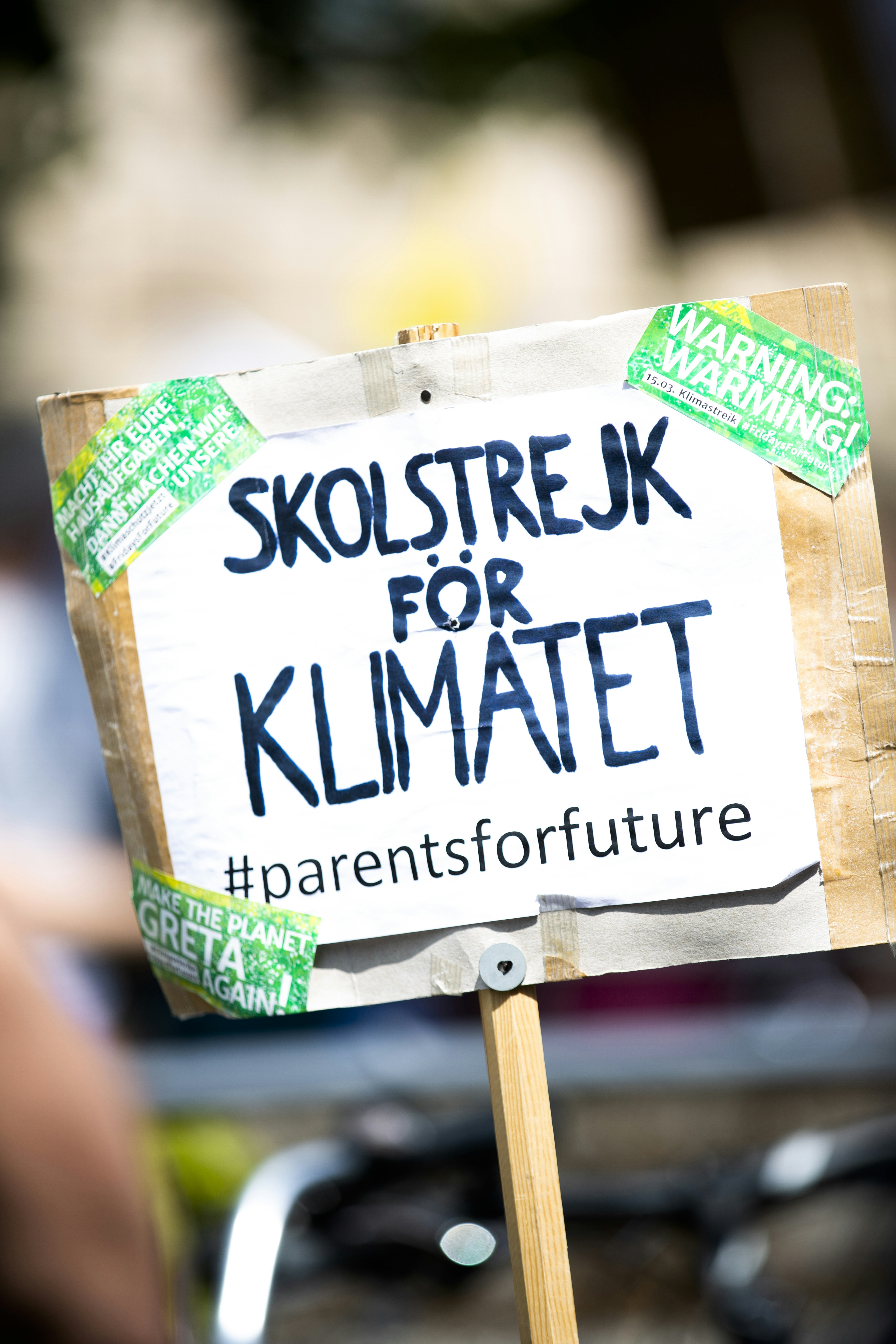 Climate Strike Protest Sign
