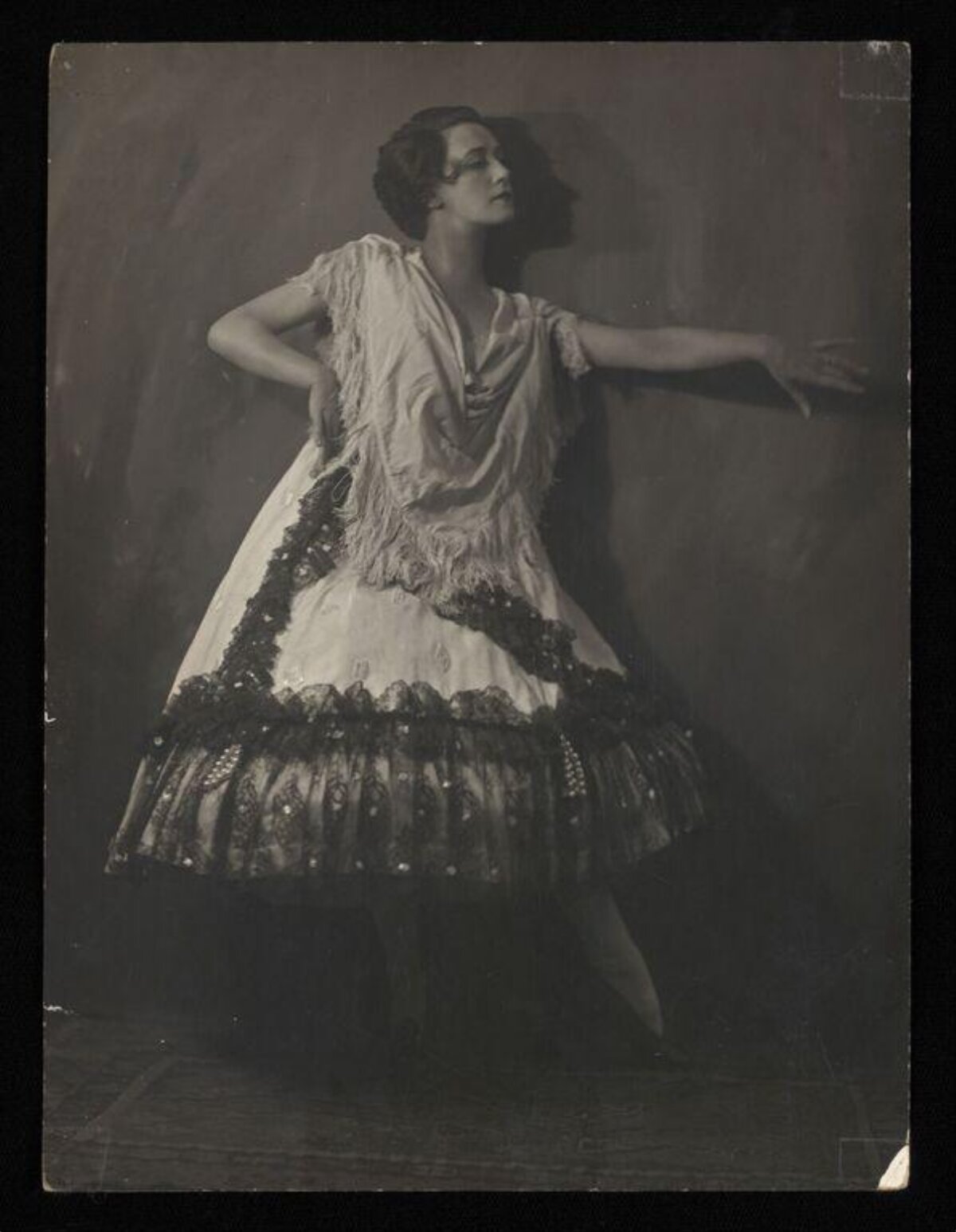 Vintage Dancer Studio Portrait