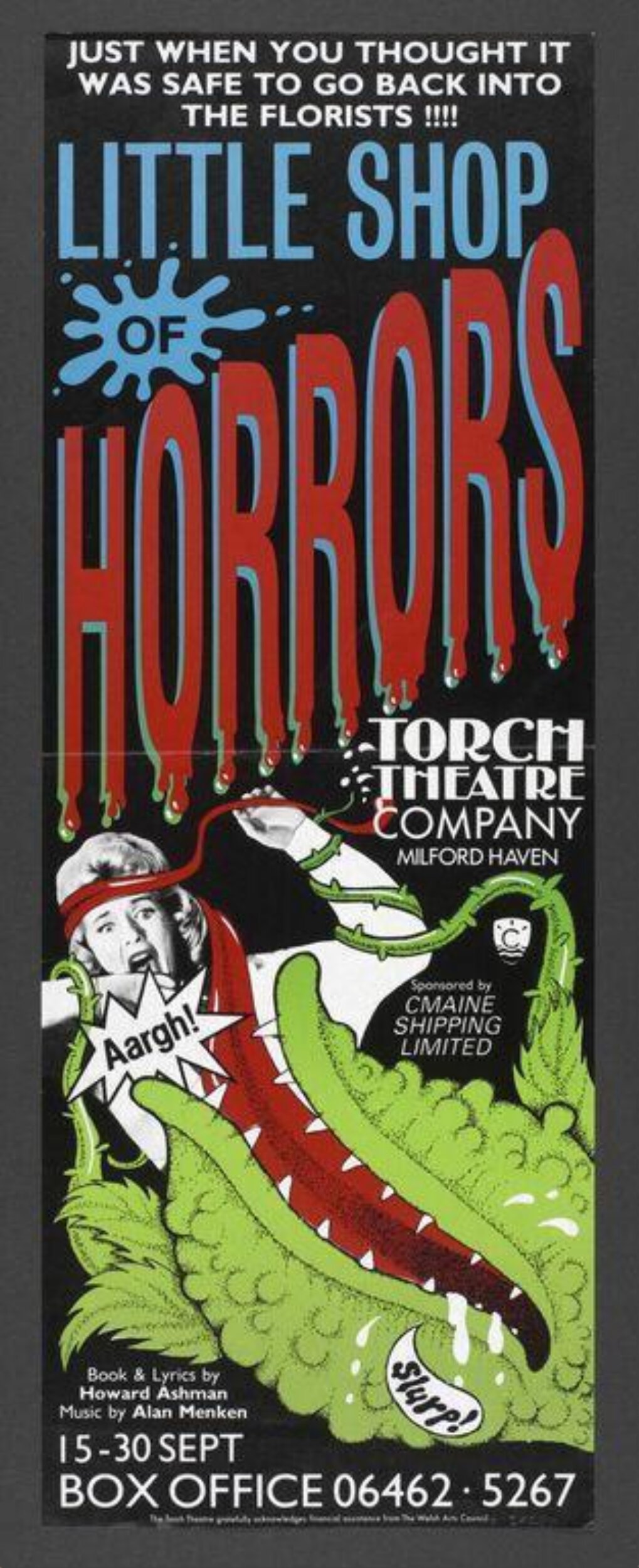 Little Shop of Horrors Theatre Poster