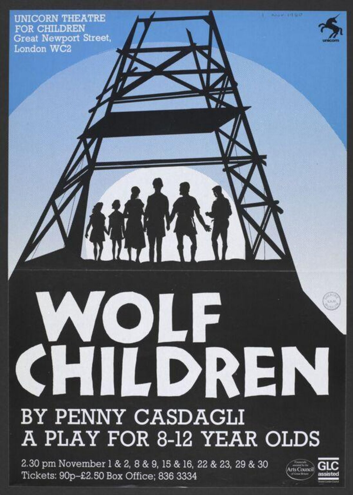 Wolf Children Play Poster