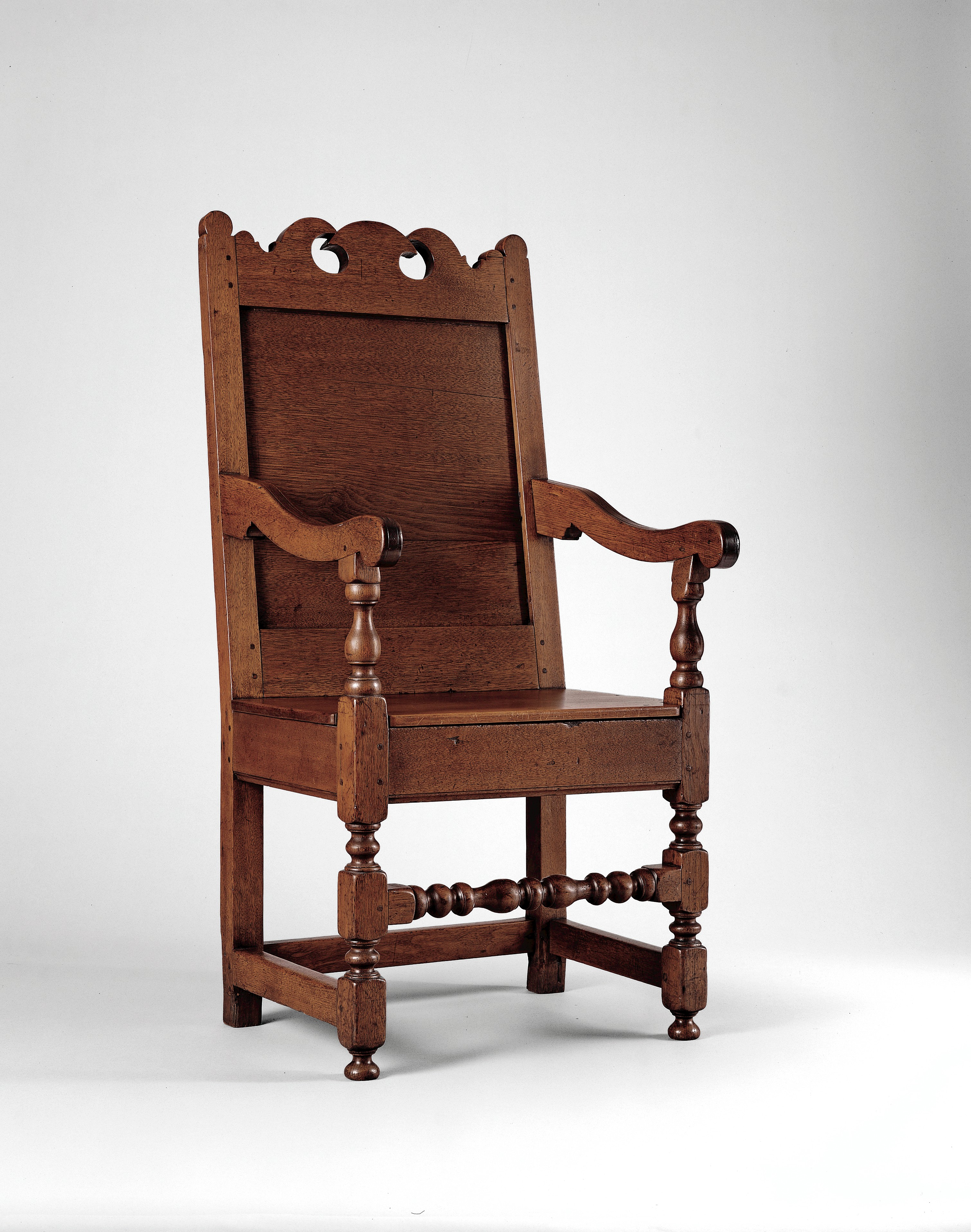Antique Wooden Armchair